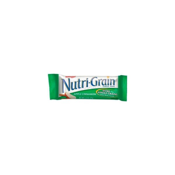 Kelloggs Kelloggs Nutrigrain Cereal Bars, Apple-Cinnamon, 1.3 Oz, 16/Box KEB35645 - main